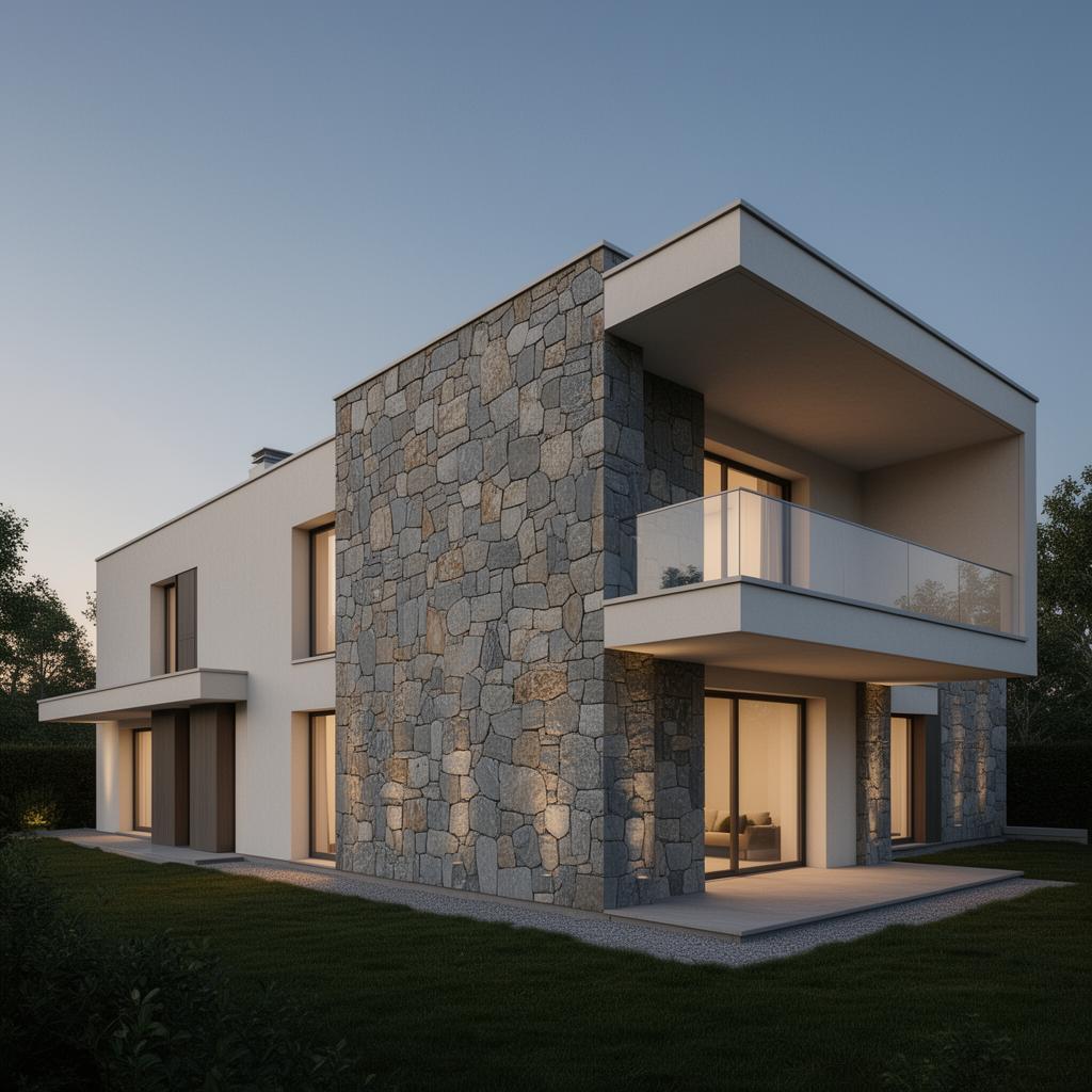 Random Ashlar Facade
