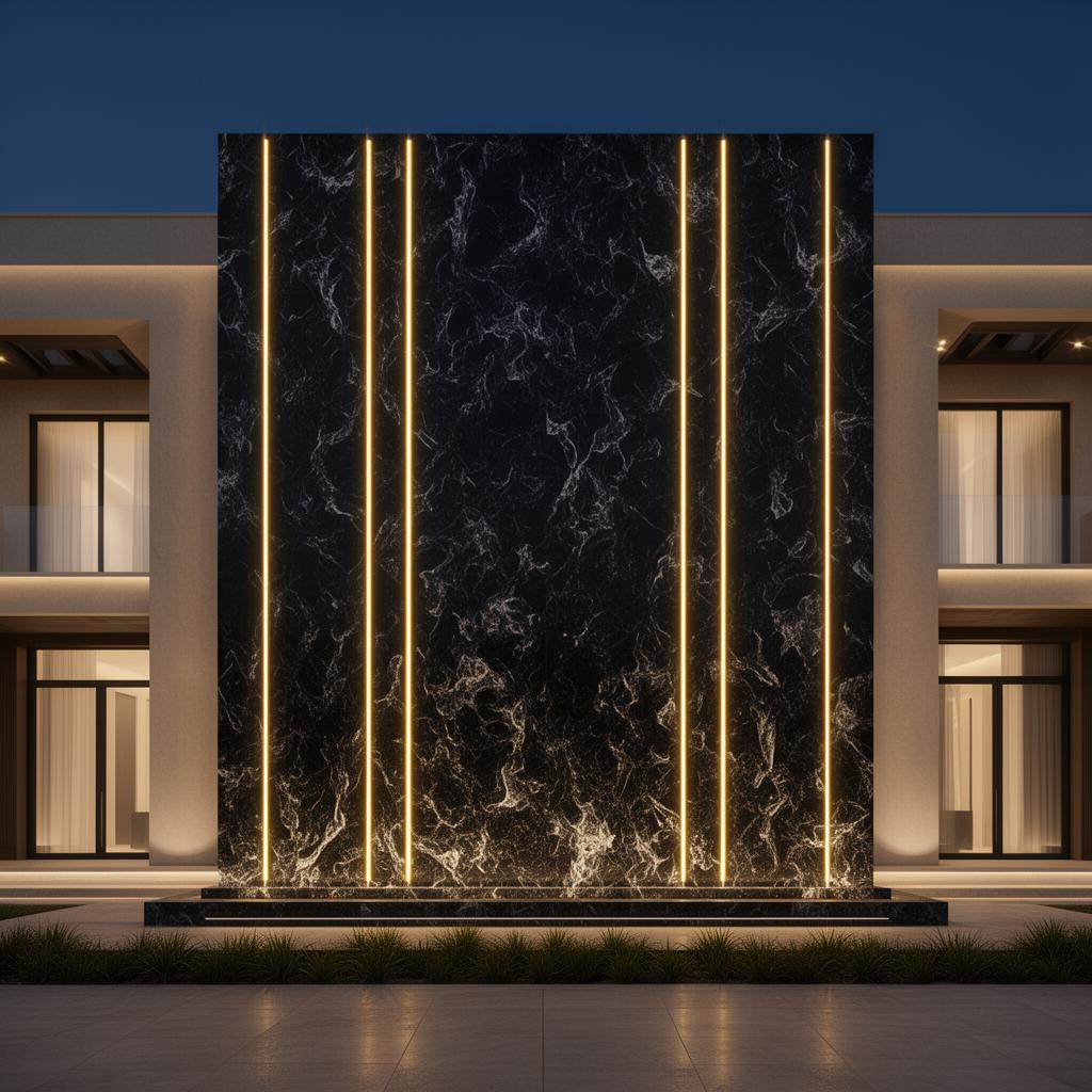 Black Granite Elevation