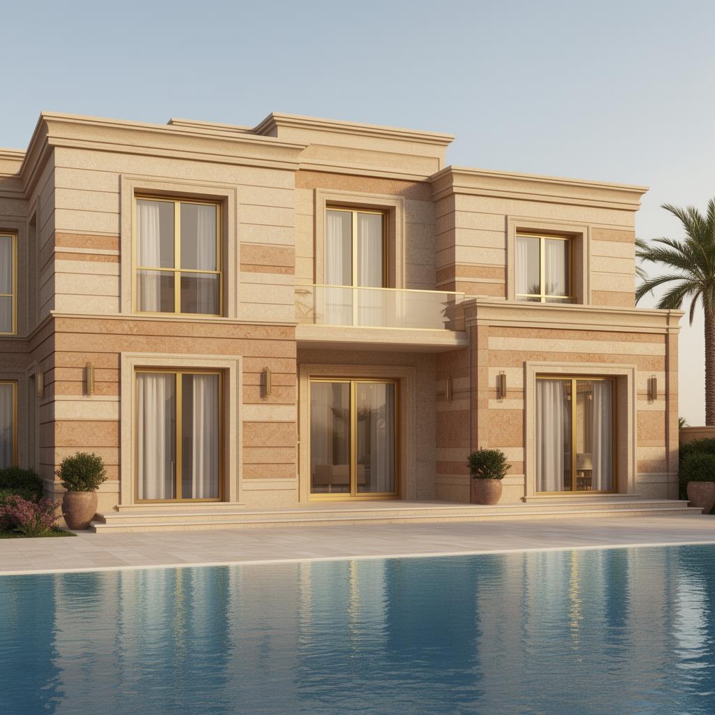 Banded Sandstone Villa